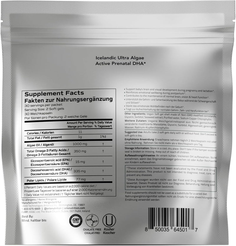 orlo-prenatal-dha---prenatal-dha-omega-3-supplement---triple-strength-omega3s---vegan-dha-epa---algae-omega-3-oil---supports-brain-development-during-pregnancy-lactation-60-mini-softgels-11