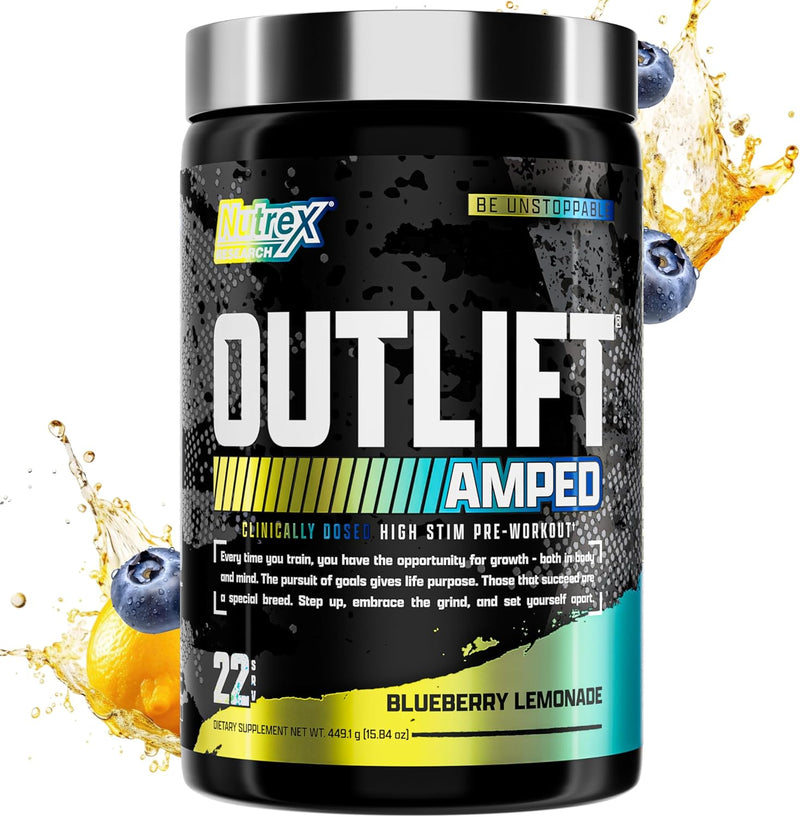 outlift-amped-max-dosed-high-stim-pre-workout-powder-6g-citrulline-32g-beta-alanine-alpha-gpc-cognatiq-extreme-energy-massive-pumps-electrolytes-nootropics-blueberry-lemonade---22-serv-1