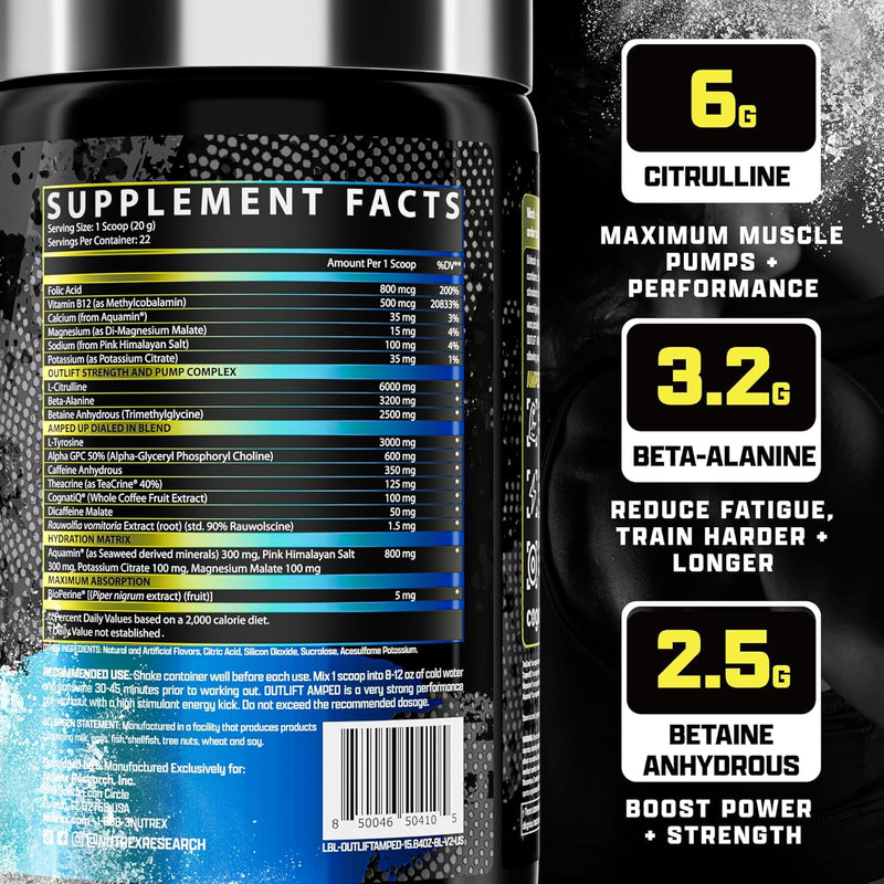outlift-amped-max-dosed-high-stim-pre-workout-powder-6g-citrulline-32g-beta-alanine-alpha-gpc-cognatiq-extreme-energy-massive-pumps-electrolytes-nootropics-blueberry-lemonade---22-serv-5