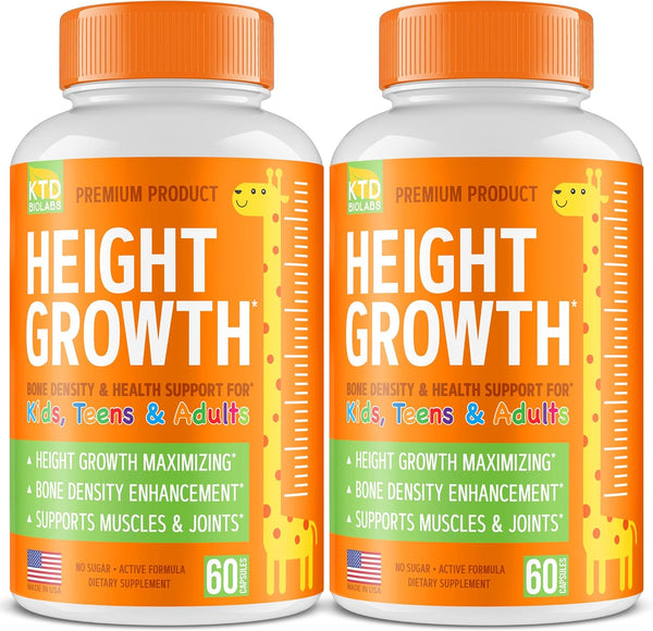 pack-of-2-height-growth-maximizer---made-in-usa---natural-height-increase-booster-teen-vitamins---pills-to-grow-taller-at-any-age---bone-growth-supplement-for-adults-kids-1