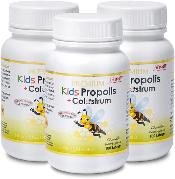 pack-of-3-hi-well-premium-kids-propolis-plus-grass-fed-colostrum-180tablets-1