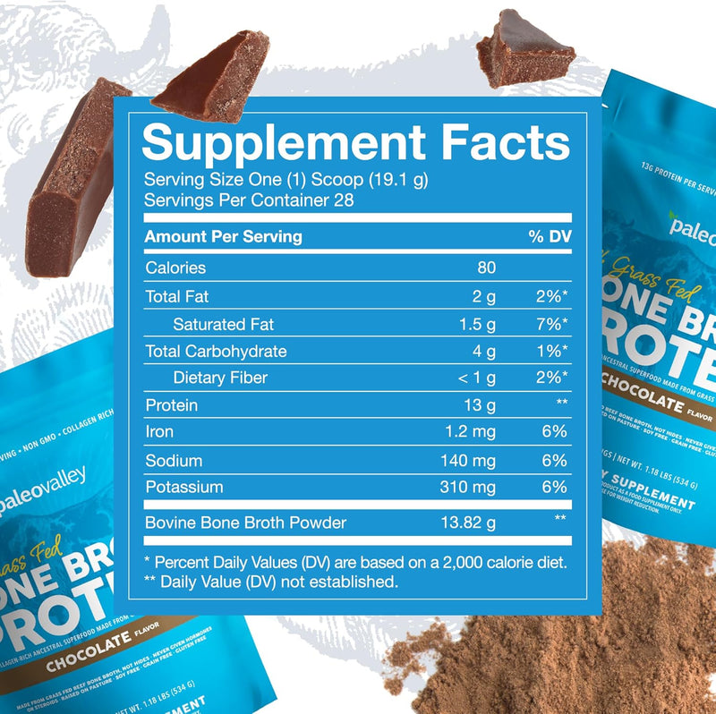 paleovalley-100-grass-fed-bone-broth-protein-powder---chocolate---rich-in-collagen-for-hair-skin-gut-health-bone-and-joint-support---28-servings-2
