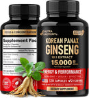 panax-ginseng-15000-mg---red-korean-ginseng-supplement-for-men---extra-strength-101-extract---energy-focus-productivity-performance---natural-vegan---made-in-usa---120-capsules-2-month-supply-1
