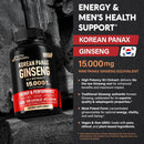 panax-ginseng-15000-mg---red-korean-ginseng-supplement-for-men---extra-strength-101-extract---energy-focus-productivity-performance---natural-vegan---made-in-usa---120-capsules-2-month-supply-3