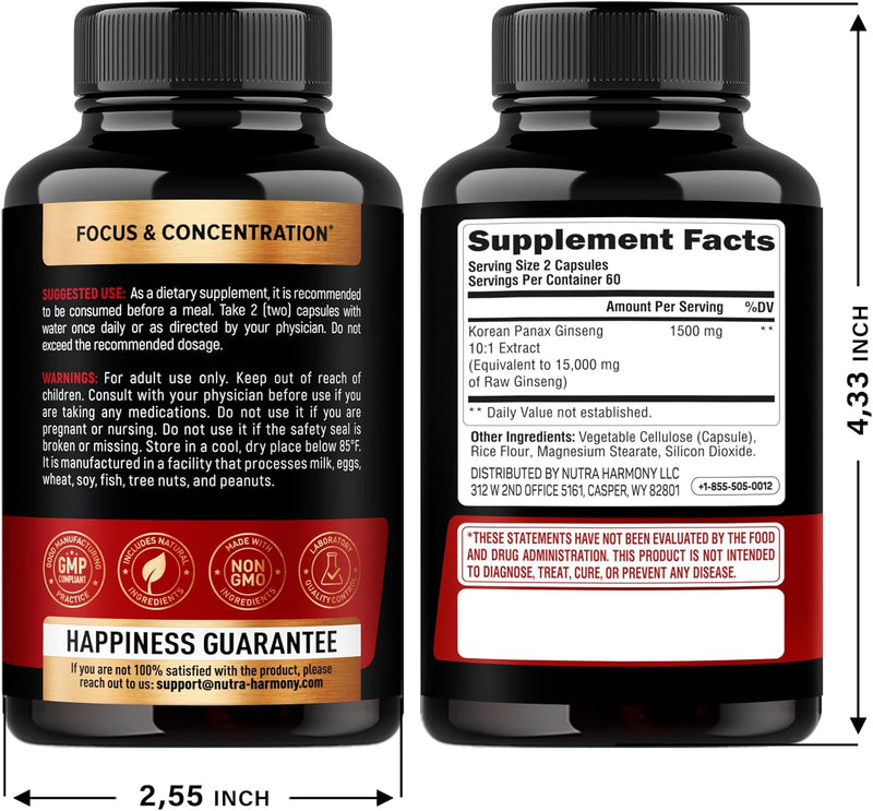 panax-ginseng-15000-mg---red-korean-ginseng-supplement-for-men---extra-strength-101-extract---energy-focus-productivity-performance---natural-vegan---made-in-usa---120-capsules-2-month-supply-6