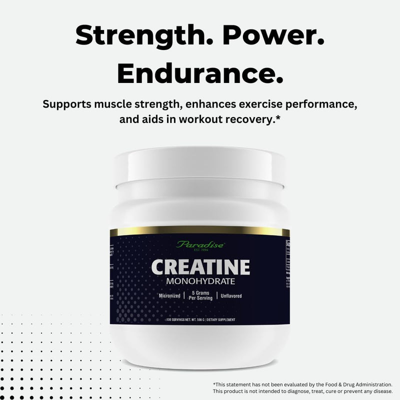 paradise-creatine-monohydrate-powder---micronized-for-enhanced-absorption---supports-muscle-building-athletic-performance---500g---100-servings-2