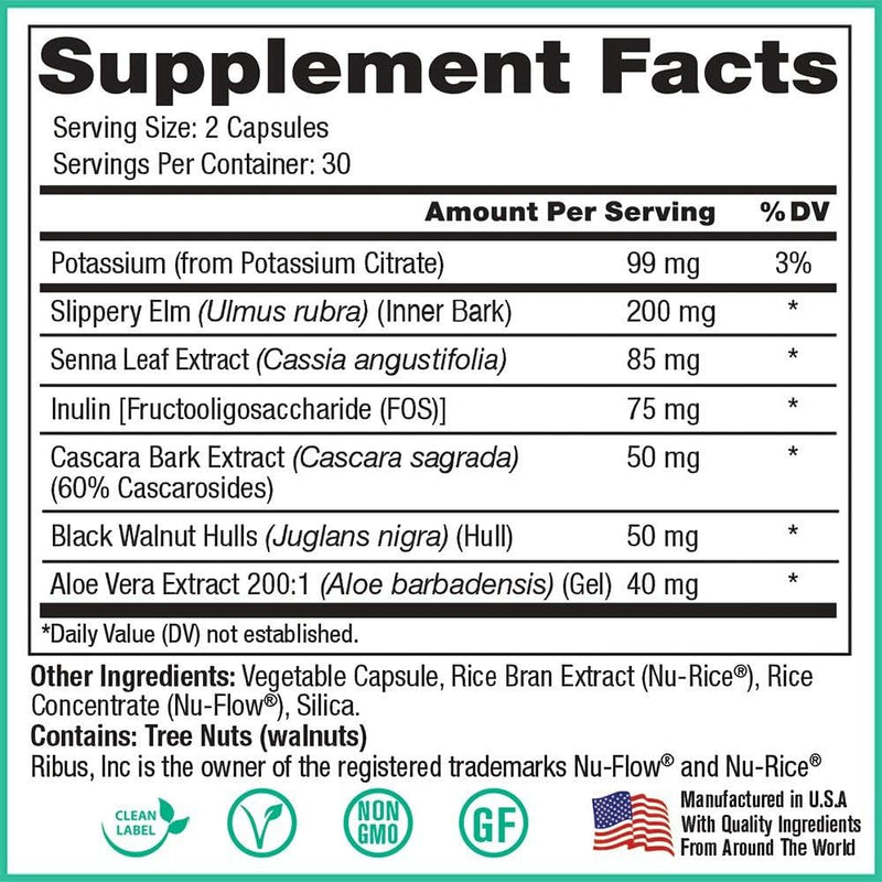 peak-pure-natural-colon-support---colon-cleanse-and-detox-supplement-for-digestive-health---gut-health-support-with-inulin-and-senna-leaf-extracts---with-fiber-prebiotics-and-probiotics---1-pack-2