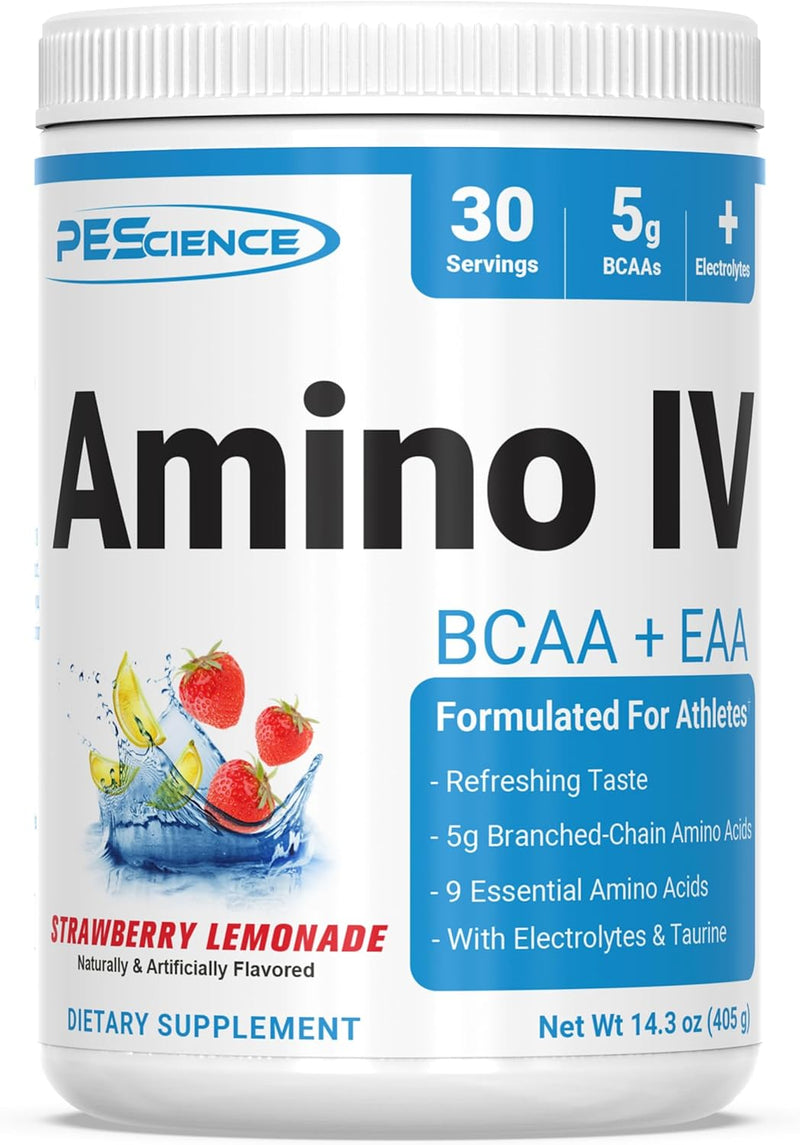 pescience-amino-iv-bcaa-eaa-powder-strawberry-lemonade-60-scoop-essential-amino-acids-taurine-electrolytes-for-hydration-and-muscle-recovery-sugar-free-for-men-women-post-workout-1