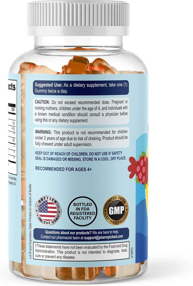 pharm-picked-kids-age-4-omega-3-gummies---pectin-based-heavy-metal-tested-no-fishy-aftertaste---natural-omega-oils-epa-dha---supports-healthy-brain-function-vision-heart-health-60-gummies-2