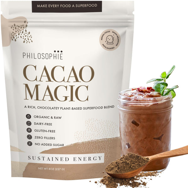 philosophie-organic-cacao-magic-superfood-blend-plant-based-protein-powder-with-raw-cacao-reishi-mushroom-maca-root-unsweetened-vegan-chocolate-supplement-32-servings-1