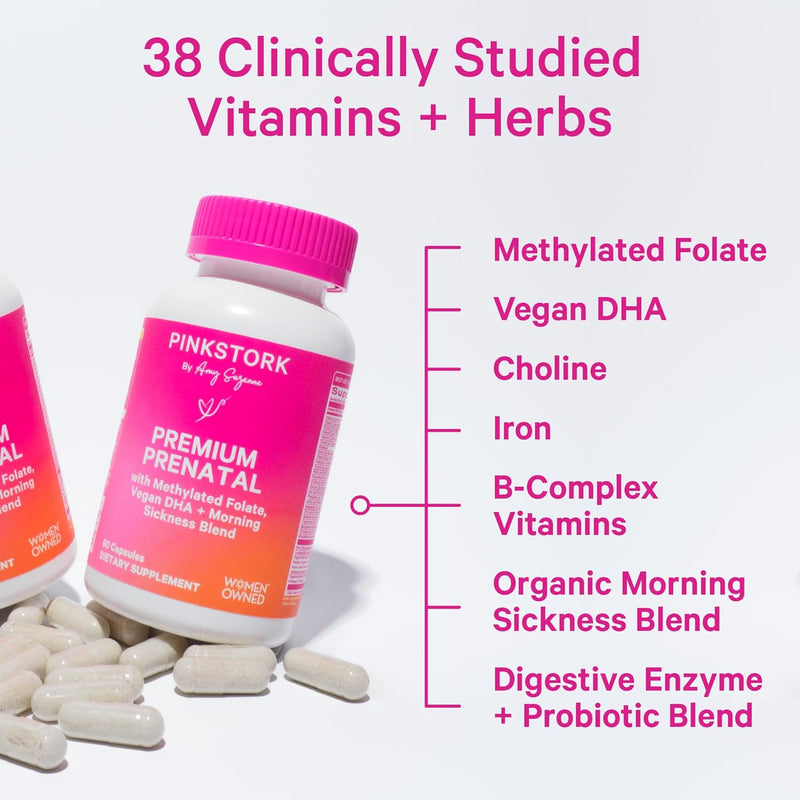 pink-stork-premium-prenatal-vitamin-for-women---organic-whole-food-ingredients-multivitamin-probiotics---morning-sickness-digestion-energy---folate-b6-iron---60-capsules-2