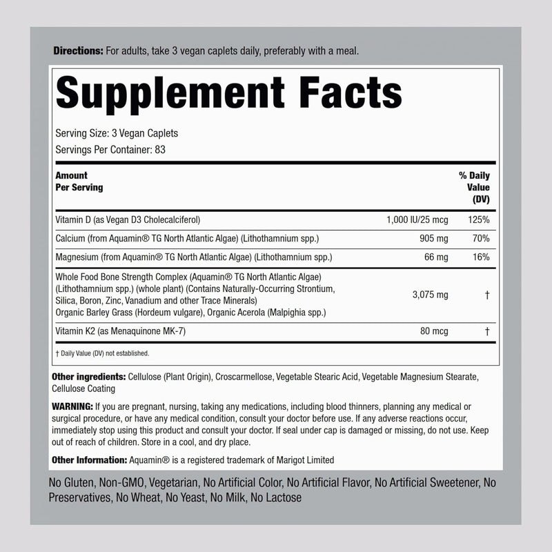 piping-rock-bone-strength-supplement-for-women-and-men-250-caplets-premium-calcium-plant-based-complex-with-vitamin-d3-k2-magnesium-and-minerals-vegan-non-gmo-gluten-free-2