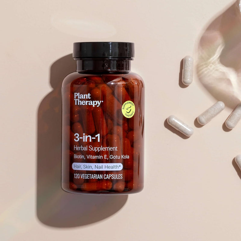 plant-therapy-3-in-1-biotin-capsules-with-vitamin-e-gotu-kola-manufactured-in-usa-4-month-supply-supports-radiant-skin-hair-growth-and-strong-nails-supplements-for-women-120-vegetarian-capsule-5