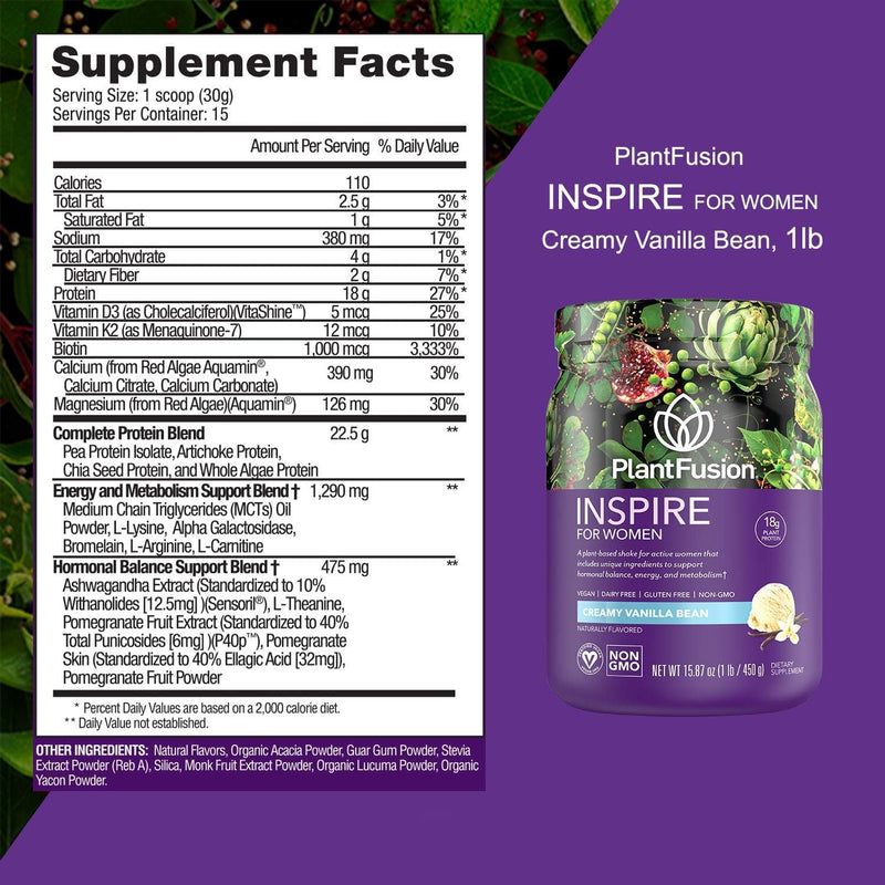 plantfusion-inspire-plant-protein-powder-for-women---low-carb-protein-powder-for-lean-muscle-support---keto-gluten-free-soy-free-non-dairy-no-sugar-non-gmo---creamy-vanilla-bean-1-lb-6