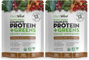 plantvital-vegan-protein-powder-plant-based-organic-protein-powder-chocolate-24g0g-sugar-12-superfoods-veggies-probiotics-raw-cocoa-kale-beets-spirulina-pea-gluten-free-keto-friendly32oz-1