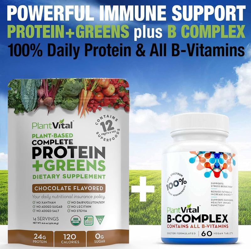 plantvital-vegan-protein-powder-plant-based-organic-protein-powder-chocolate-24g0g-sugar-12-superfoods-veggies-probiotics-raw-cocoa-kale-beets-spirulina-pea-gluten-free-keto-friendly32oz-5