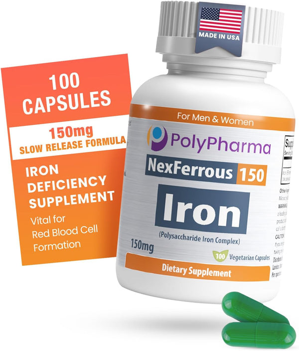 polysaccharide-iron-complex-150mg-for-anemia-support---prevention-treatment-of-iron-deficiency-supports-red-blood-cells-formation-gentle-on-the-stomach-high-potency-usa-made-100-capsules-1