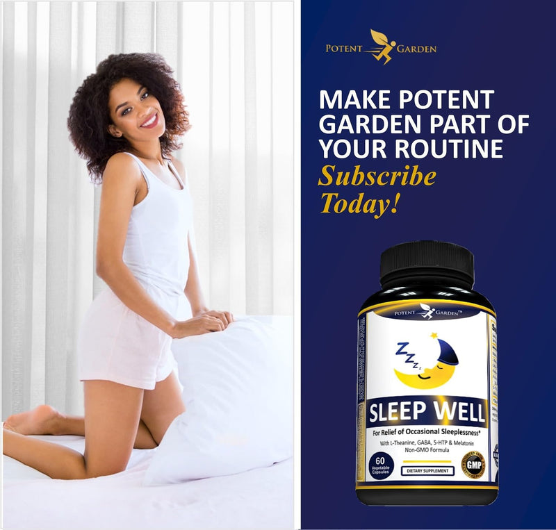 potent-garden-sleep-well-sleep-aid-contains-melatonin-valerian-root-l-theanine-gaba-more-natural-sleep-aid-non-habit-forming-sleep-aids-for-adults-with-60-veggie-caps-5