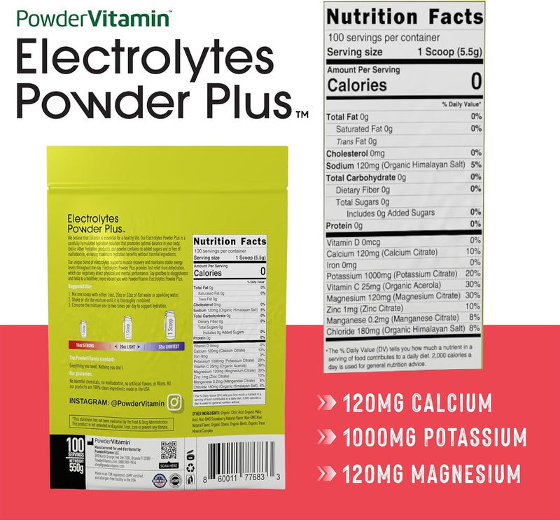 powervitamin-strawberry-kiwi-electrolytes-powder-no-sugar-for-daily-energy---keto-electrolytes---hydration-powder-with-1000mg-potassium-120mg-calcium-magnesium-organic-vitamin-c-100-servings-2