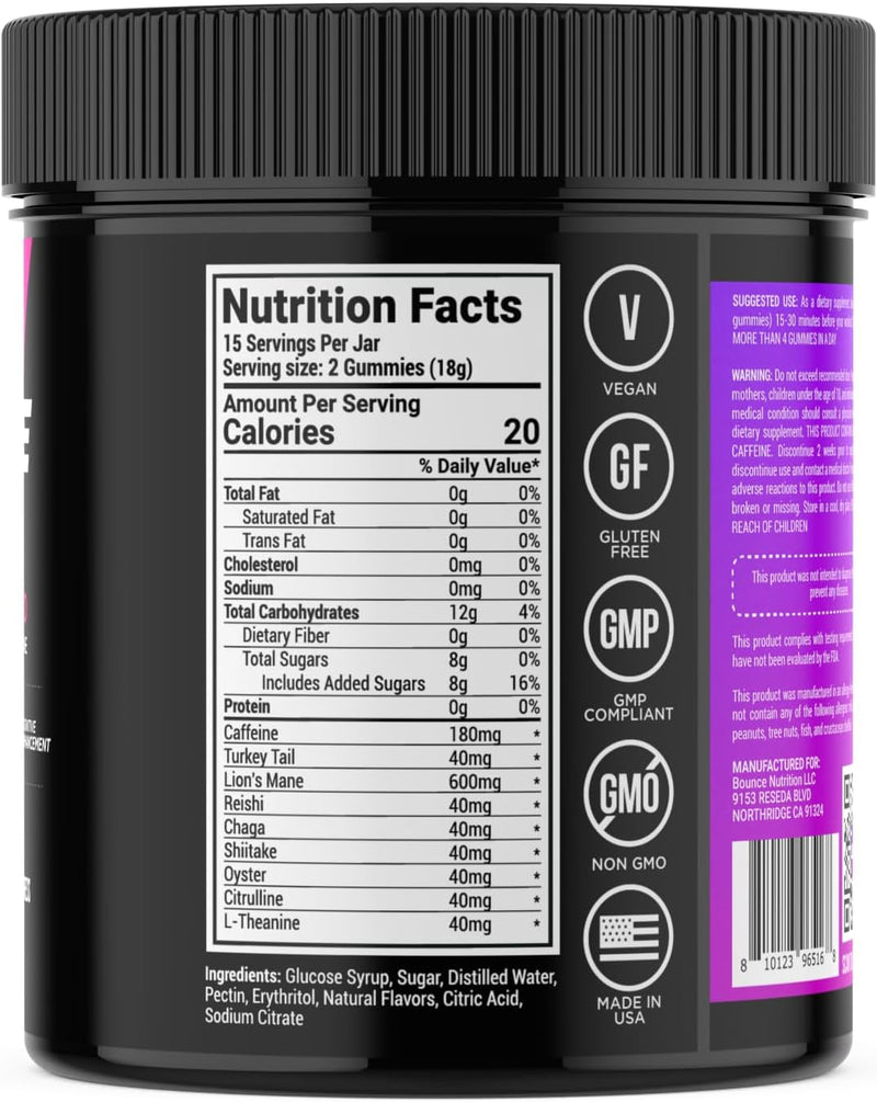 pre-workout-gummies-natural-focus-blend-energy-gummies-for-men-women-functional-mushroom-lions-mane-fat-burning-preworkout-for-strength-endurance-30-count-black-razz-2