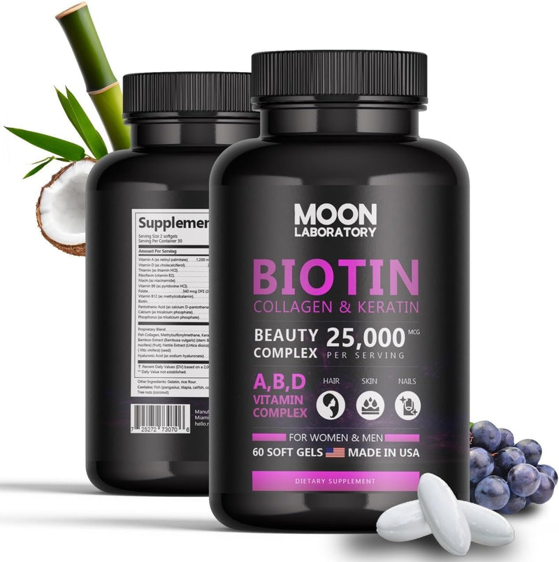 premium-biotin-5000-mcg-beauty-complex-with-collagen-keratin-hyaluronic-acid-vitamin-a-d3-b-complex-calcuim-coconut-oil-hair-growth-nails-skin-for-men-women-60-softgels-1
