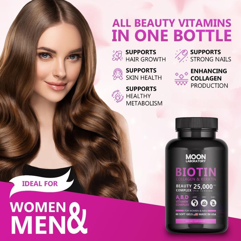 premium-biotin-5000-mcg-beauty-complex-with-collagen-keratin-hyaluronic-acid-vitamin-a-d3-b-complex-calcuim-coconut-oil-hair-growth-nails-skin-for-men-women-60-softgels-4