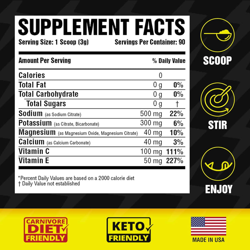 premium-hydration-powder-for-carnivore-diet---balanced-electrolyte-support-zero-carb-keto-friendly---supplement-for-optimal-energy-recovery---90-servings-unflavored-2