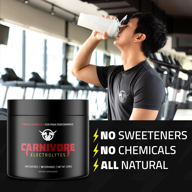 premium-hydration-powder-for-carnivore-diet---balanced-electrolyte-support-zero-carb-keto-friendly---supplement-for-optimal-energy-recovery---90-servings-unflavored-5