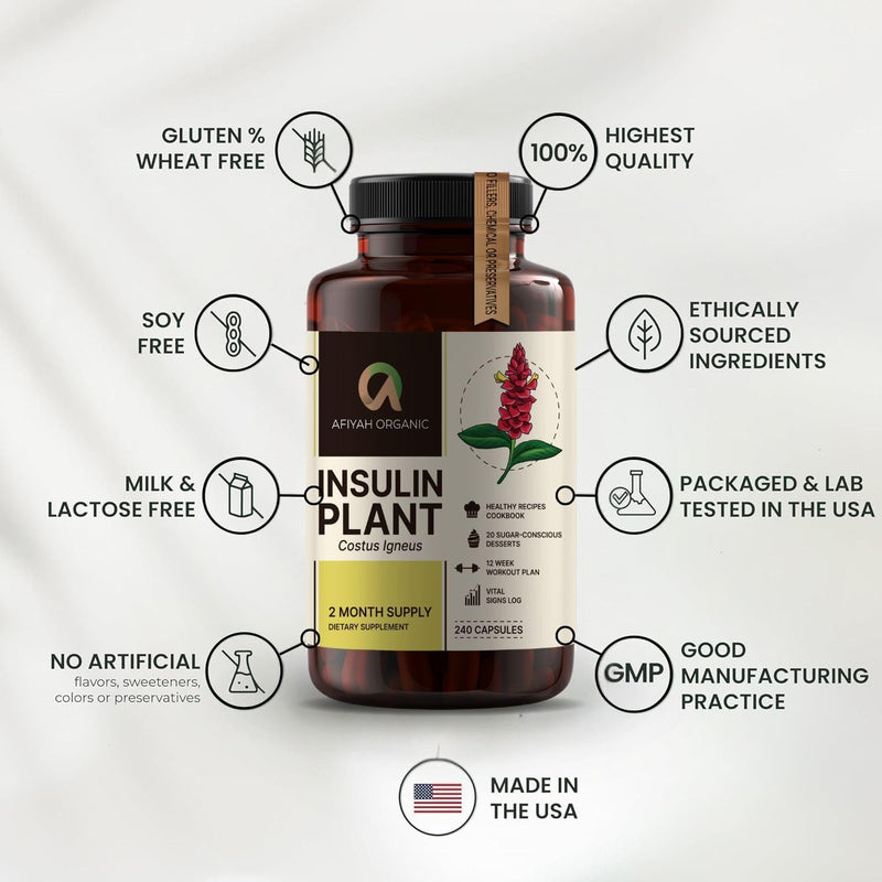 premium-quality-costus-igneus-insulin-plant-capsules---easy-to-swallow-240-veggie-capsules-2-month-supply---made-in-the-usa---including-complete-health-support-program-7
