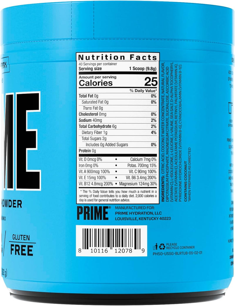 prime-hydration-powder-blue-raspberry-caffeine-free-electrolyte-powder-on-the-go-250mg-bcaas-b-vitamins-antioxidants-low-sugar-vegan-5-gallon-tub-2