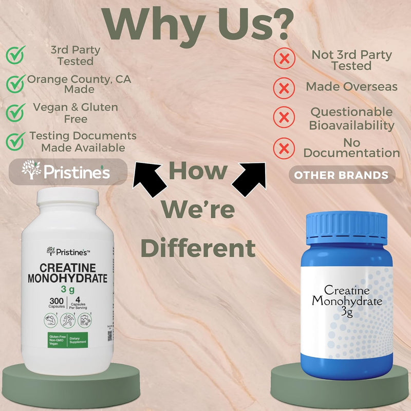 pristines-creatine-monohydrate-capsules-for-women-men---no-bloat-75-day-supply-3g-muscle-growth-support-supplement---cognitive-athletic-performance-support---enhanced-recovery-5