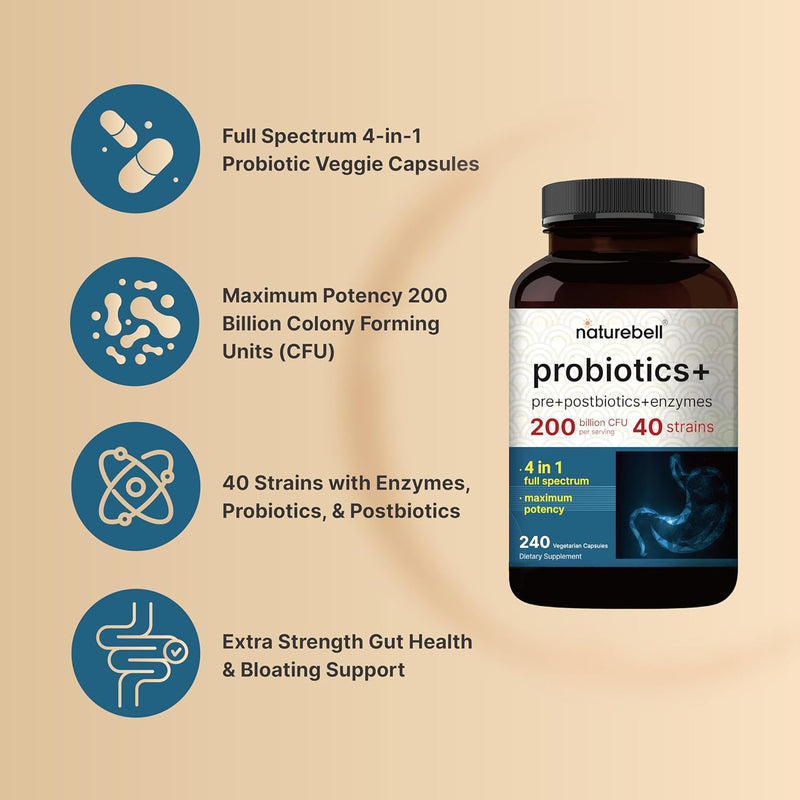 probiotic-200-billion-cfu-40-strains-per-serving-240-veggie-capsules-with-prebiotics-and-probiotics-for-digestive-health-gut-health-bloating-support-daily-probiotics-for-women-men-2