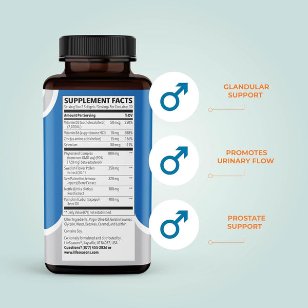 pros-t---prostate-support-supplement---saw-palmetto-phytosterol-zinc-nettle-vitamin-d-3-b6---promote-healthy-prostate-function-normal-urinary-flow---improve-tissue---60-softgels-pack-of-2-1