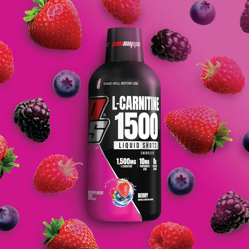 prosupps-l-carnitine-liquid-1500-stimulant-free-liquid-shots-for-men-women---clean-workout-drink-for-energy-performance-muscle-recovery---no-sugar-no-carbs---31-servings-berry-4