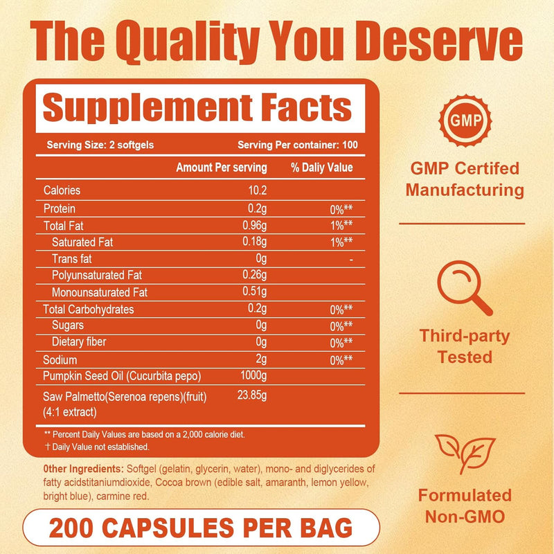 pumpkin-seed-oil-with-saw-palmetto-cold-pressed-pure-virgin-oil-essential-fatty-acids-phytosterols-supports-hair-urinary-bladder-prostate-health-non-gmo-200-softgels-1pc-6