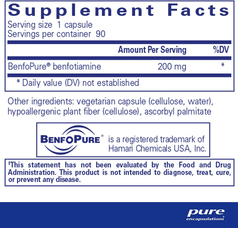 pure-encapsulations-benfomax-90s---200-mg-benfotiamine---vitamin-b1-thiamin-supplement---supports-heart-metabolism-health---vegan-non-gmo---90-capsules-2
