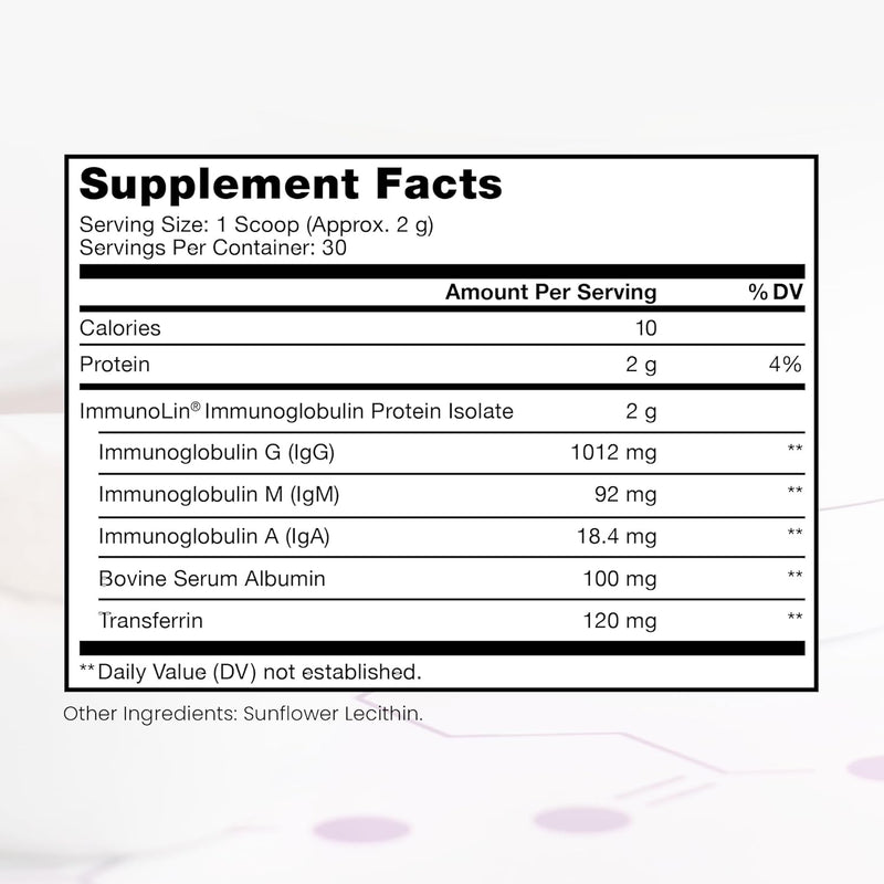 pure-therapro-rx-elite-igg-immunoglobulin-supplement-powder-2-month-supply-gut-health-immune-support-1100-mg-igg-iga-igm-sunflower-lecithin-colostrum-supplement-alternative-2