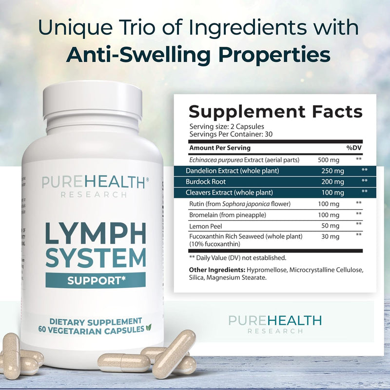 purehealth-research-lymph-system-support-supplement---lymphatic-drainage-supplement-with-dandelion-extract-cleavers-burdock-powder---reduce-swelling-and-cleanse-lymph---1-bottle-brown-2