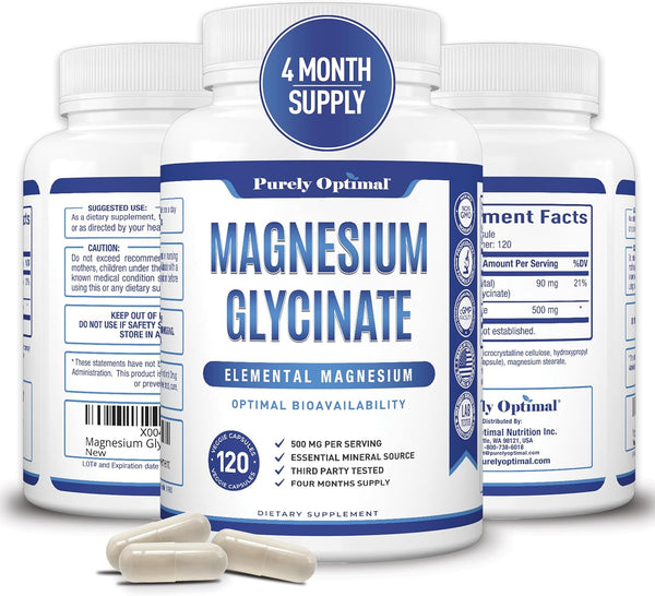 purely-optimal-magnesium-glycinate-500mg-high-potency-for-sleep-support-stress-relief-muscle-relaxation-gentle-on-stomach-non-gmo-120-vegan-capsules-1