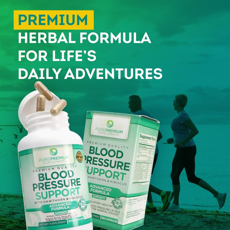 purepremium-blood-pressure-support-with-hawthorn-berry-hibiscus---nitric-oxide-with-vitamin-b6---garlic-supplements-for-normal-nitric-oxide-supplement---180-caps-3