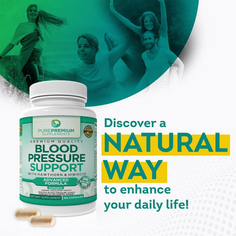 purepremium-blood-pressure-support-with-hawthorn-berry-hibiscus---nitric-oxide-with-vitamin-b6---garlic-supplements-for-normal-nitric-oxide-supplement---180-caps-4