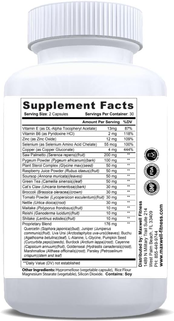pureprosta-boost-mens-prostate-support-with-saw-palmetto-zinc-selenium-19-herbs---urinary-flow-bladder-control-formula---proprietary-blend-with-pygeum-plant-sterols---60-veggie-caps-2