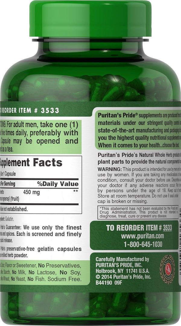 puritans-pride-flow-guard-saw-palmetto-extract-450mg-natural-whole-herb-traditional-herbal-dietary-supplement-for-mens-prostate-and-urinary-health-support-200-rapid-release-capsules-1