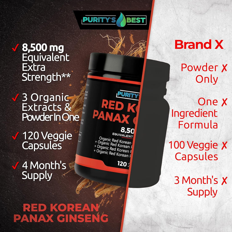 puritys-best-red-korean-panax-ginseng-powder-4x-10x-20x-extract-8500mg-eq-per-serving-5-ginsenosides-high-potency-ginsenosides-for-energy-concentration-immune-support-120-capsules-2