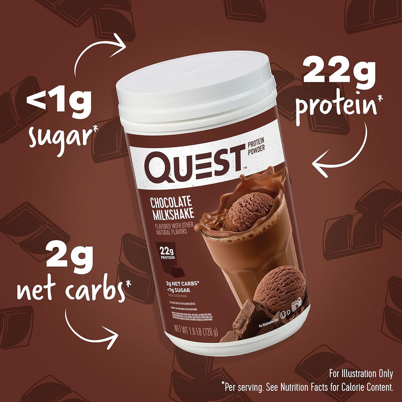 quest-nutrition-salted-caramel-protein-powder-26g-protein-1g-sugar-low-carb-gluten-free-16-pounds-24-servings-chocolate-milkshake-protein-powder-22g-protein-2g-net-carbs-1g-sugar-5