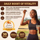 range-roots-colostrum-supplement---liquid-bovine-colostrum---alternative-to-colostrum-powder---support-gut-health-immunity-energy---healthy-hair-skin-nails---salted-caramel-flavor-30-servings-5