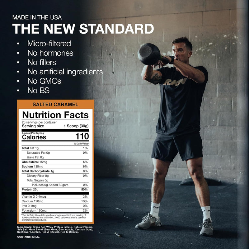 raw-whey-isolate-protein-powder-salted-caramel---100-grass-fed-sports-nutrition-whey-protein-powder-for-muscle-growth-recovery---low-fat-low-carb-naturally-flavored-sweetened---25-servings-5