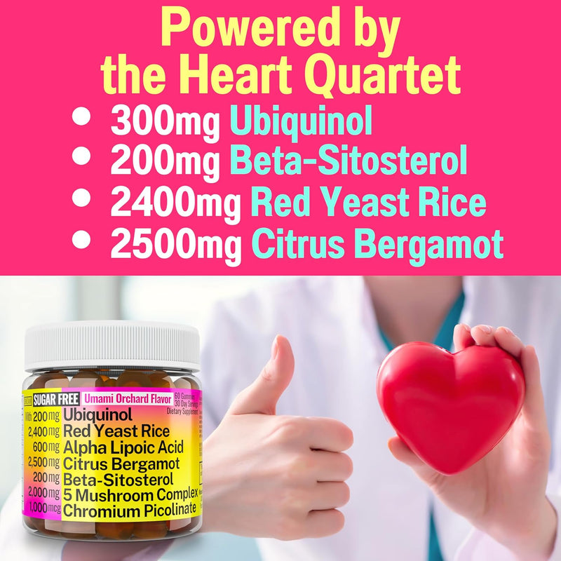 red-yeast-rice-alpha-lipoic-acid-ubiquinol-coq10-citrus-bergamot-beta-sitosterol-chromium-picolinate-sugar-less-gummies-w-lions-mane-turkey-tail-reishi-cordyceps-chaga-pills-capsules-supplement-alt-2