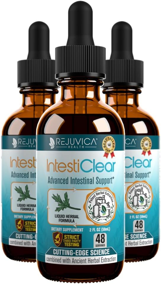 rejuvica-health-intesticlear---advanced-intestinal-cleanse-support-for-humans---all-herbal-liquid-formula-for-fast-absorption---bonus-liver-support---wormwood-black-walnut-ginger-and-more-1