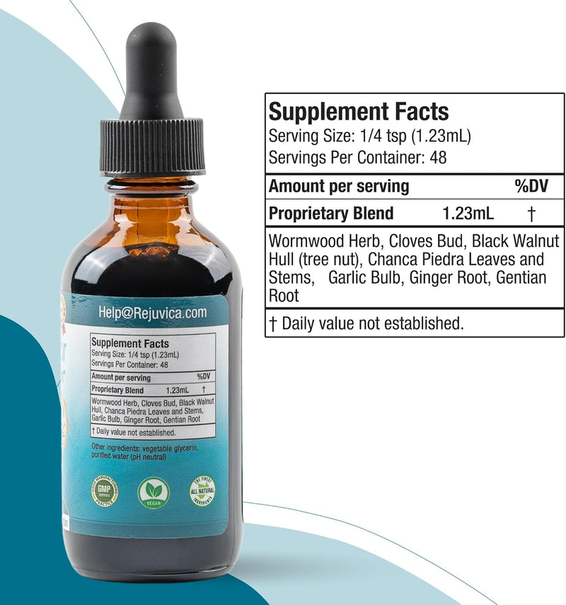 rejuvica-health-intesticlear---advanced-intestinal-cleanse-support-for-humans---all-herbal-liquid-formula-for-fast-absorption---bonus-liver-support---wormwood-black-walnut-ginger-and-more-6